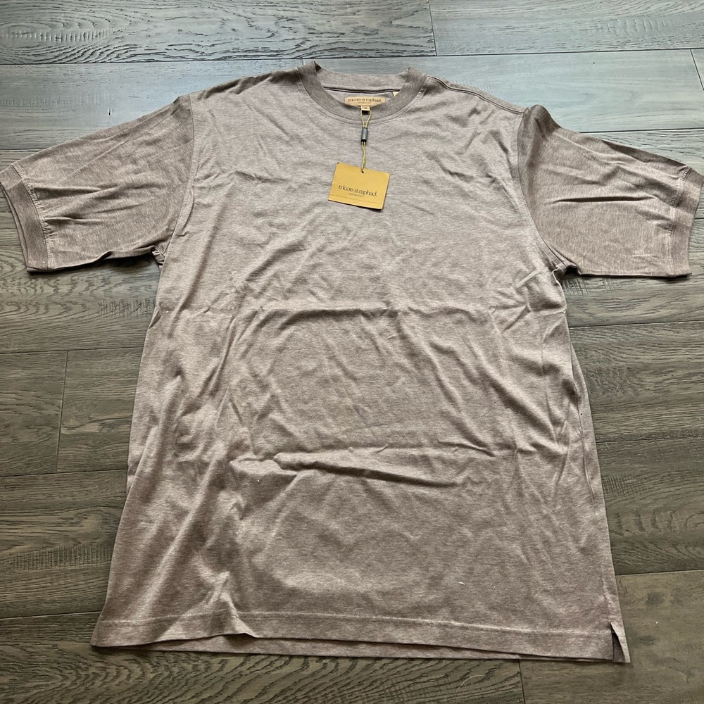 Mens medium Tricots st Raphael heather tee